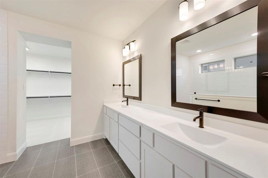 Furnished interior view inside a new home in Karis - Village Series, Crowley (Image 8).