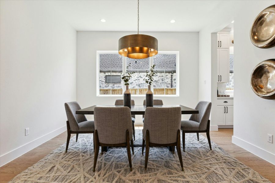 Furnished interior view inside a new home in , Houston (Image 11).