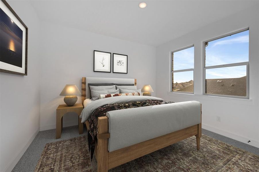 Furnished interior view inside a new home in Heath Golf & Yacht Estates, Heath (Image 19).