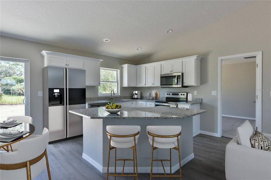 Furnished interior view inside a new home in , Ocala (Image 3).