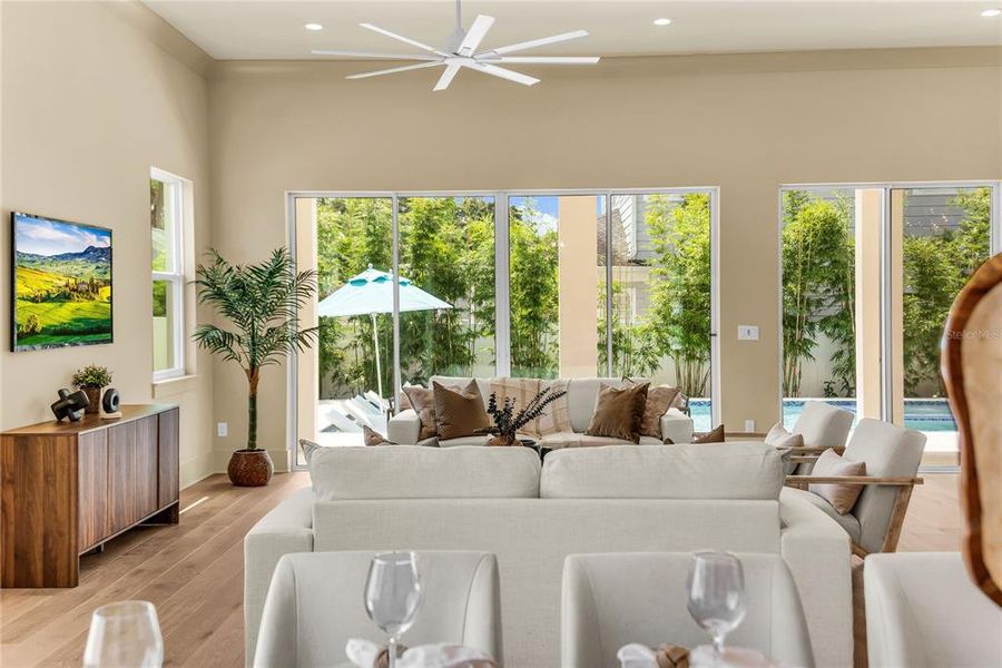 Furnished interior view inside a new home in , Orlando (Image 49). Furnished interior view inside a new home in , Orlando (Image 49).