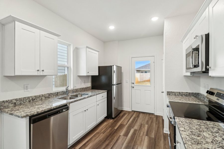 Representative furnished interior of a home built from the Comet by Starlight Homes in Trails at Culebra, San Antonio (Image 11). Representative furnished interior of a home built from the Comet by Starlight Homes in Trails at Culebra, San Antonio (Image 11).
