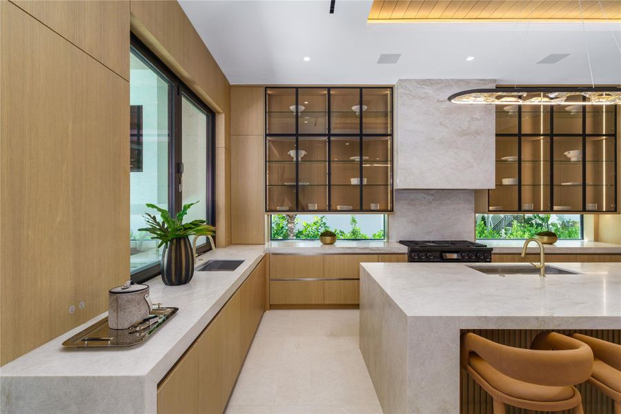 Furnished interior view inside a new home in , Ocean Ridge (Image 65).