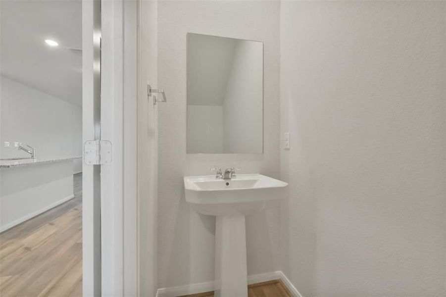 Furnished interior view inside a new home in Lakes at Black Oak, Magnolia (Image 17).