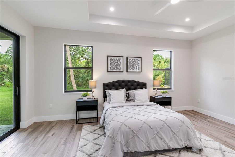 Furnished interior view inside a new home in , North Port (Image 24).