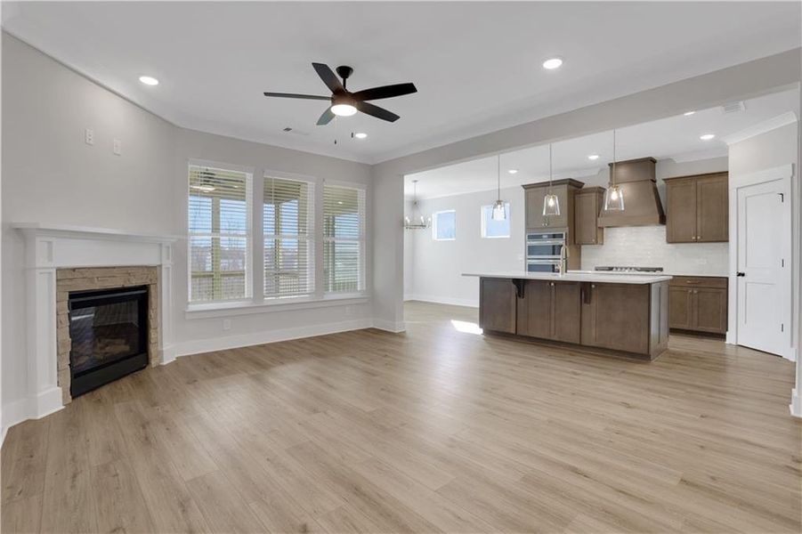 Spacious, unfurnished interior of a new home in Twin Lakes, Hoschton (Image 42).