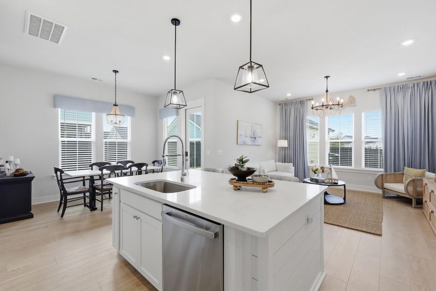 Furnished interior view inside a new home in Carnes Crossroads, Summerville (Image 10).