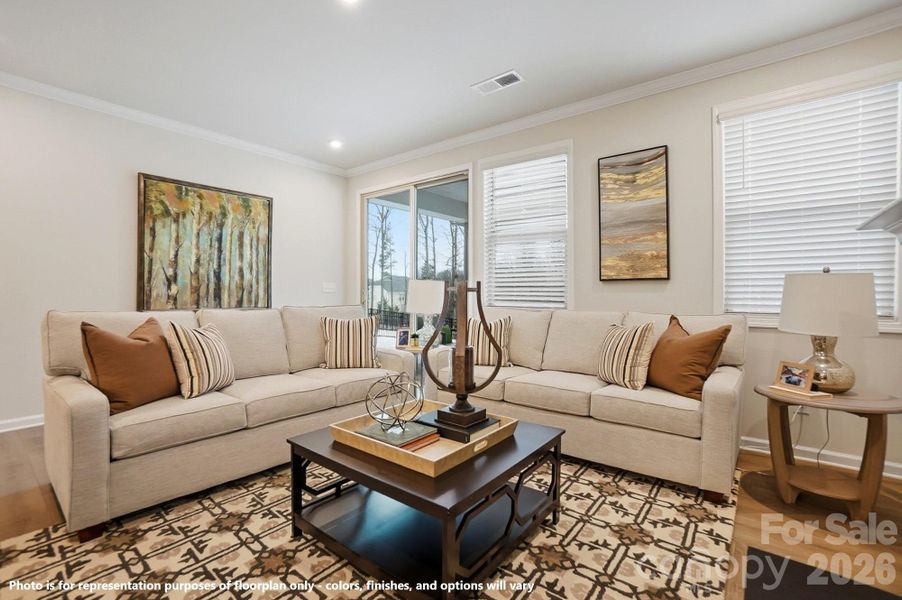 Photo is for representation purposes of floorplan only - colors, finishes, and options will vary