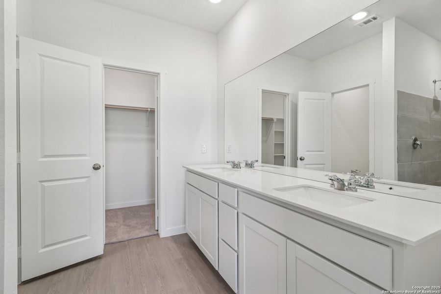 Furnished interior view inside a new home in Summerlin: Eventide Collection, San Antonio (Image 15).