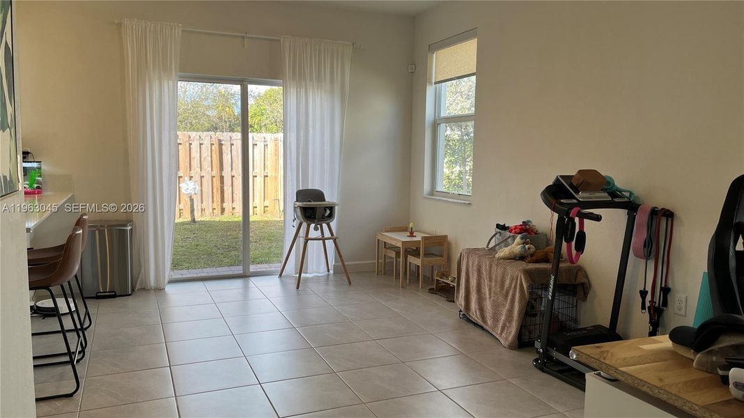 Furnished interior view inside a new home in , Miami (Image 67). Furnished interior view inside a new home in , Miami (Image 67).