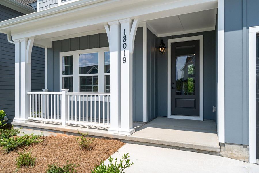 Front exterior of a new home in , Charlotte, NC, highlighting curb appeal (Image 25). Front exterior of a new home in , Charlotte, NC, highlighting curb appeal (Image 25).