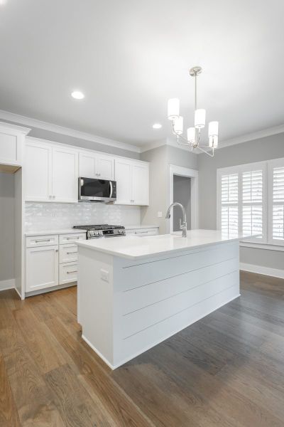 Representative furnished interior of a home built from the Autumnbrook B by Riverstone Construction, LLC in Faith View, Ooltewah (Image 8). Representative furnished interior of a home built from the Autumnbrook B by Riverstone Construction, LLC in Faith View, Ooltewah (Image 8).