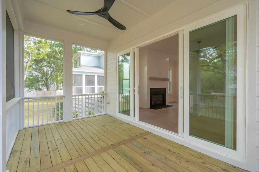 Exterior details and patio area of a home in , Mount Pleasant (Image 32).
