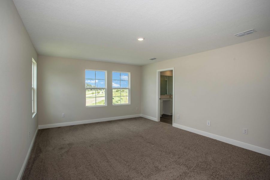 Representative unfurnished interior of a home built from the Lido by Casa Fresca Homes in Mirada, San Antonio (Image 15).