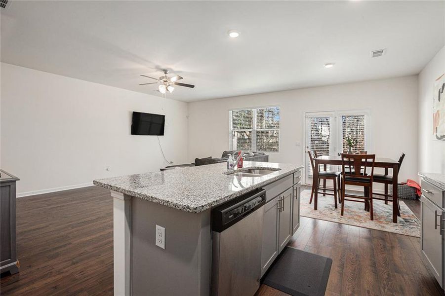 Furnished interior view inside a new home in , Lawrenceville (Image 15). Furnished interior view inside a new home in , Lawrenceville (Image 15).