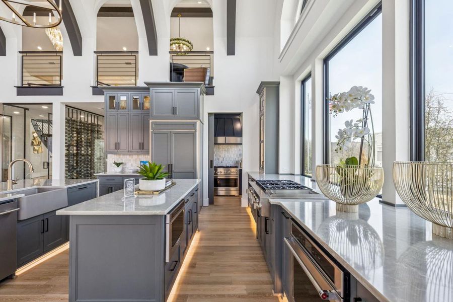 Representative furnished interior of a home built from the Grand Park Place by Grand Homes in Park Place, Prosper (Image 5).