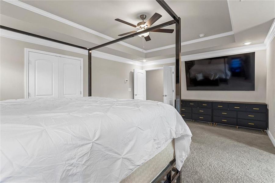 Furnished interior view inside a new home in Enclave at Brookside Crossing, Auburn (Image 35).
