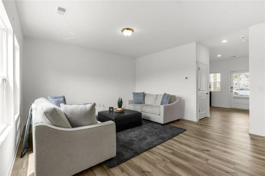 Furnished interior view inside a new home in Alder Park, Conyers (Image 13).