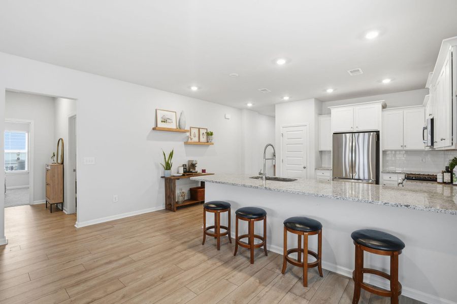 Furnished interior view inside a new home in , Myrtle Beach (Image 14). Furnished interior view inside a new home in , Myrtle Beach (Image 14).