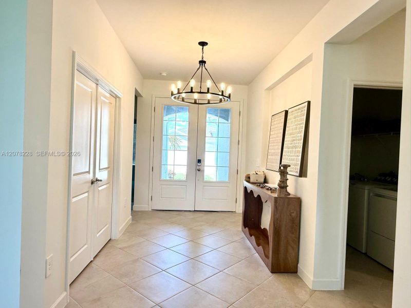 Furnished interior view inside a new home in , Lehigh Acres (Image 19).