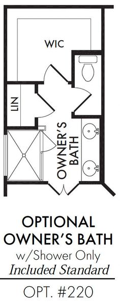 Master Bath – Shower Only