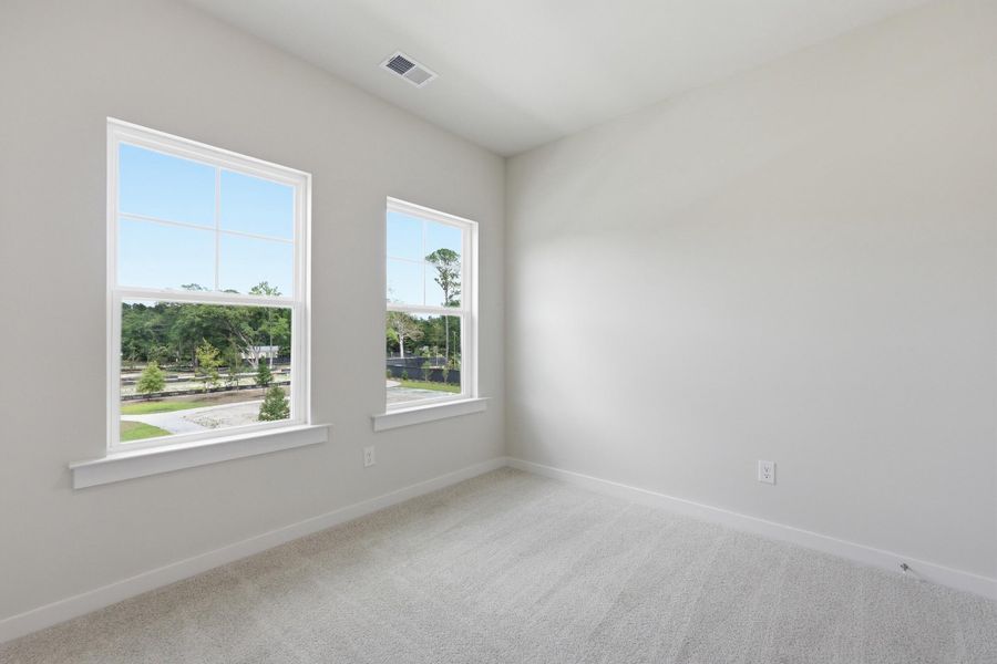 Spacious, unfurnished interior of a new home in Rhetts Cove, Johns Island (Image 27). Spacious, unfurnished interior of a new home in Rhetts Cove, Johns Island (Image 27).