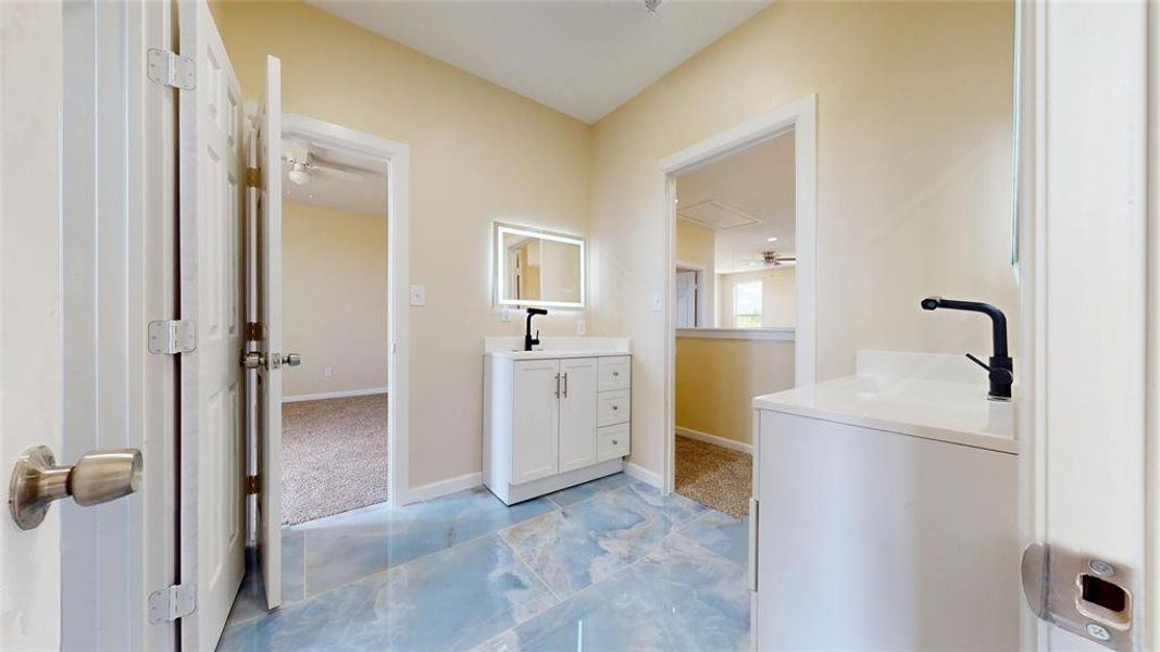 Furnished interior view inside a new home in , Balch Springs (Image 9).