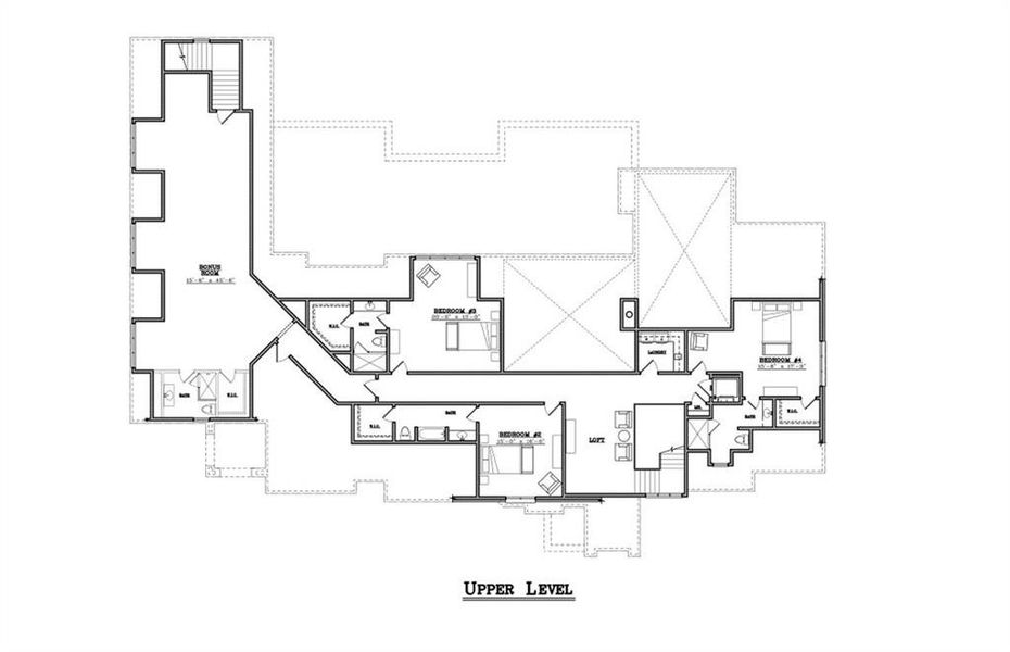 2D floor plan layout of this home in , Milton, GA (Image 4).