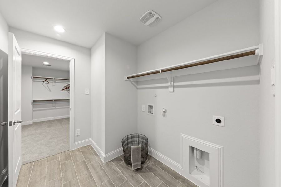 Representative exterior photo of a completed home built from the Hampton by Impression Homes in Timberbrook, Justin, TX (Image 23). Representative exterior photo of a completed home built from the Hampton by Impression Homes in Timberbrook, Justin, TX (Image 23).