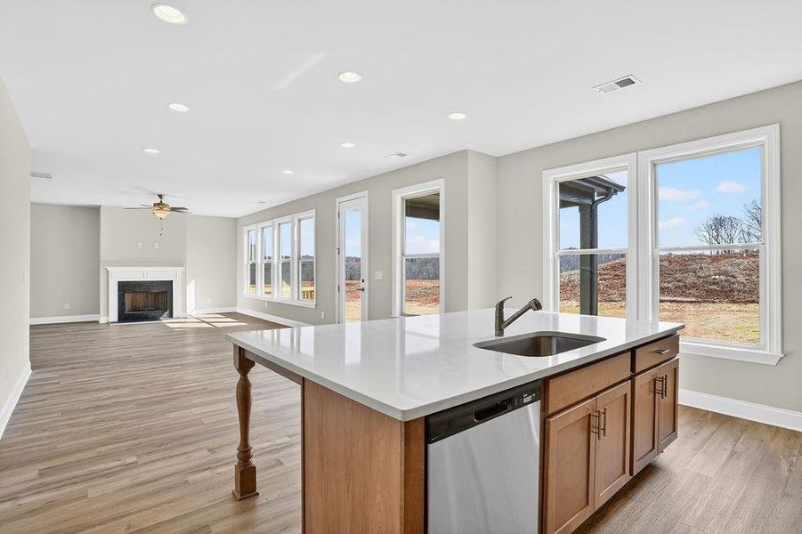 Furnished interior view inside a new home in , Homer (Image 7).