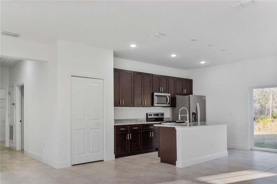Furnished interior view inside a new home in , Citrus Springs (Image 7).
