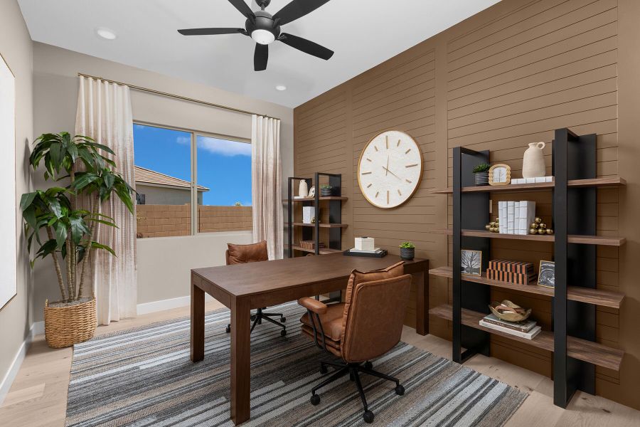 Representative furnished interior of a home built from the Crimson by Mattamy Homes in Rosewood Heights, San Tan Valley (Image 14).