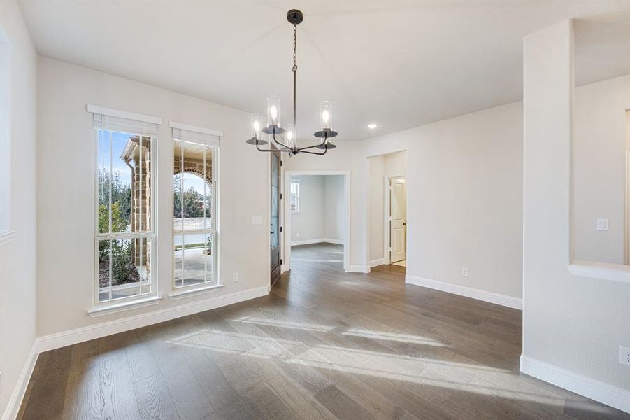 Spacious, unfurnished interior of a new home in Liberty, Melissa (Image 34).