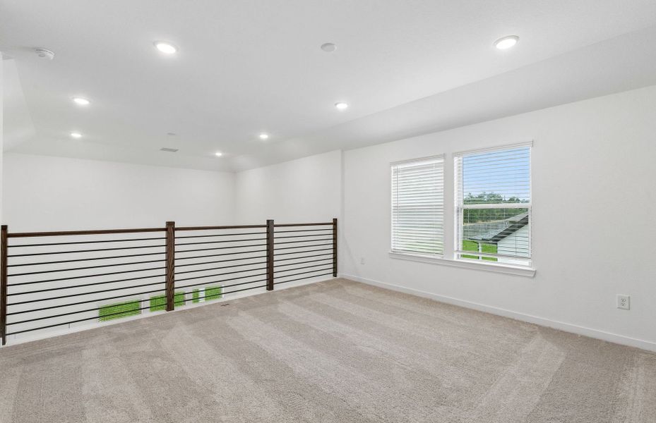 Spacious, unfurnished interior of a new home in Mavera, Conroe (Image 20). Spacious, unfurnished interior of a new home in Mavera, Conroe (Image 20).