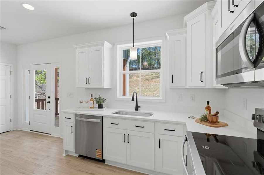 Furnished interior view inside a new home in , Gainesville (Image 11). Furnished interior view inside a new home in , Gainesville (Image 11).