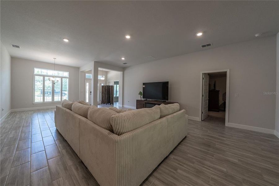 Furnished interior view inside a new home in Juliette Falls, Dunnellon (Image 33). Furnished interior view inside a new home in Juliette Falls, Dunnellon (Image 33).