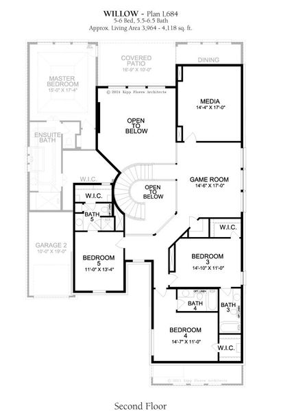 2D floor plan layout for the Willow by Landon Homes in Lexington Frisco, Frisco, TX (Image 5). 2D floor plan layout for the Willow by Landon Homes in Lexington Frisco, Frisco, TX (Image 5).