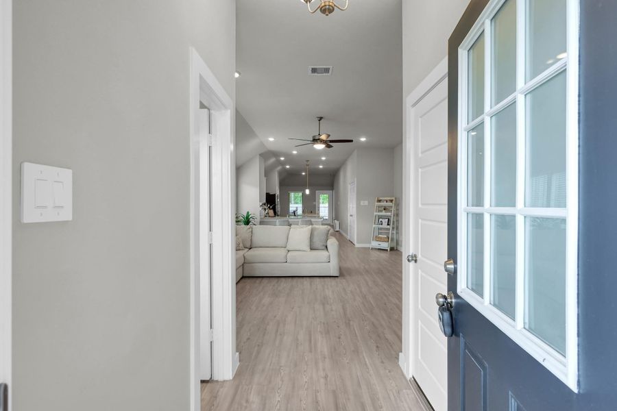 Entryway close-up Entryway close-up