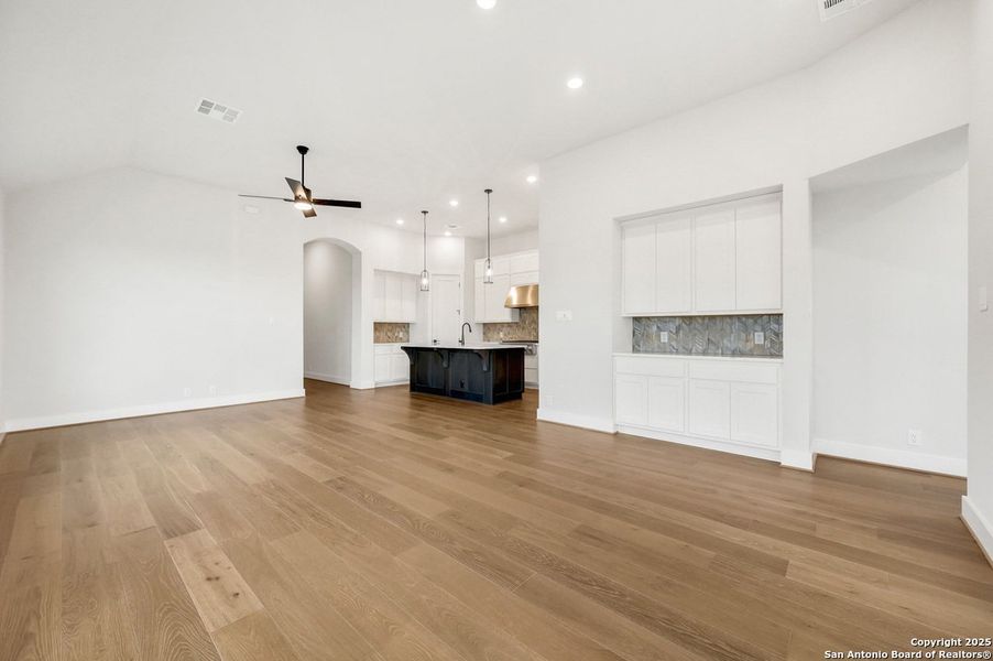 Spacious, unfurnished interior of a new home in Homestead, Schertz (Image 14). Spacious, unfurnished interior of a new home in Homestead, Schertz (Image 14).