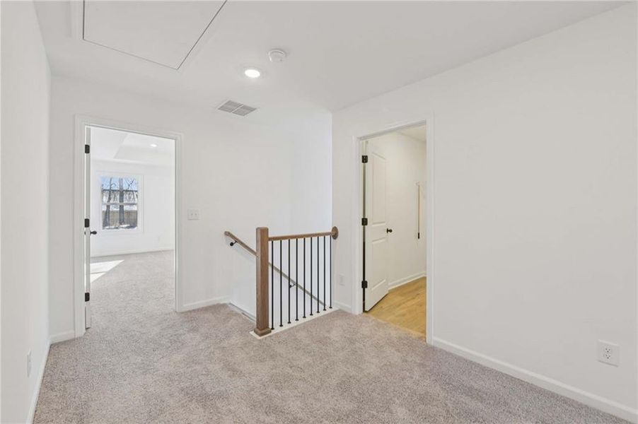 Spacious, unfurnished interior of a new home in The Estates at Casteel, Bethlehem (Image 16).