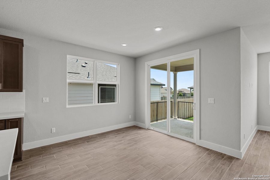 Spacious, unfurnished interior of a new home in Skybrooke, San Antonio (Image 27). Spacious, unfurnished interior of a new home in Skybrooke, San Antonio (Image 27).