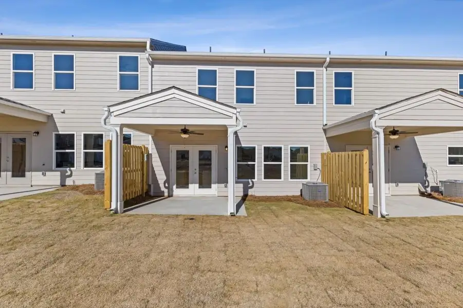 Exterior details and patio area of a home in , Dacula (Image 3).