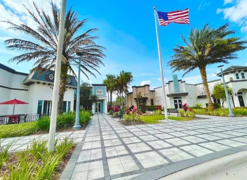 Front exterior of a new home in , Davenport, FL, highlighting curb appeal (Image 20).