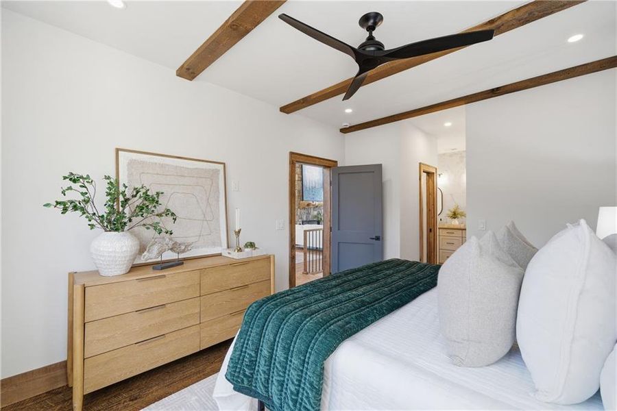 Furnished interior view inside a new home in , Young Harris (Image 14).