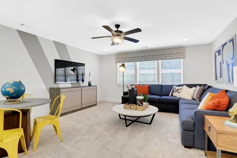 Furnished interior view inside a new home in , Pendergrass (Image 3).