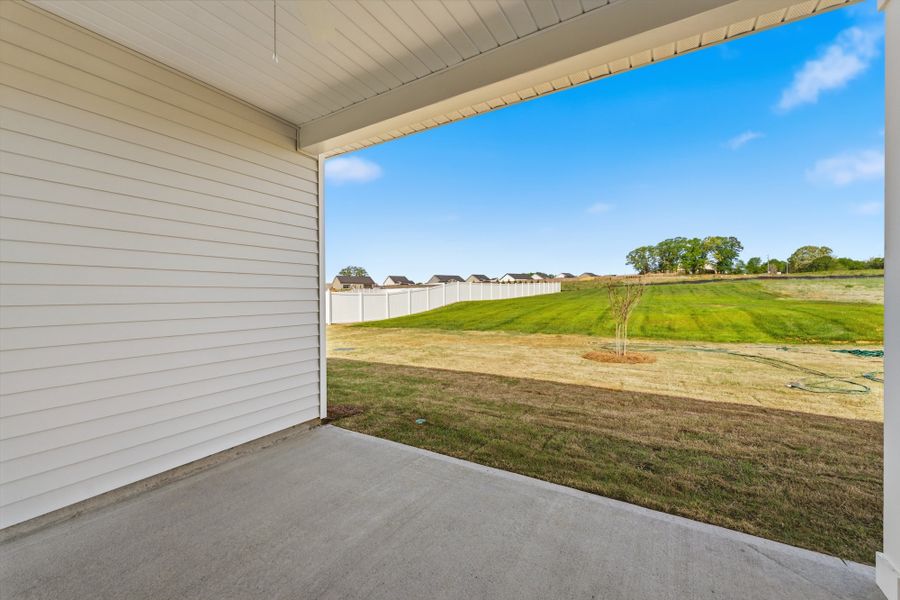 Exterior details and patio area of a home in Radley Place, Chesnee (Image 3).