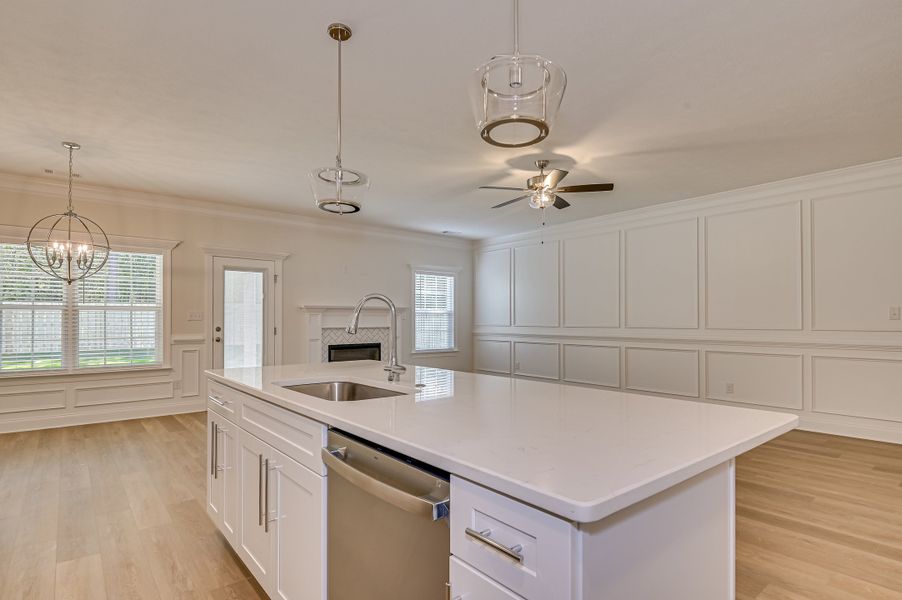 Furnished interior view inside a new home in The Sanctuary, Aiken (Image 7).