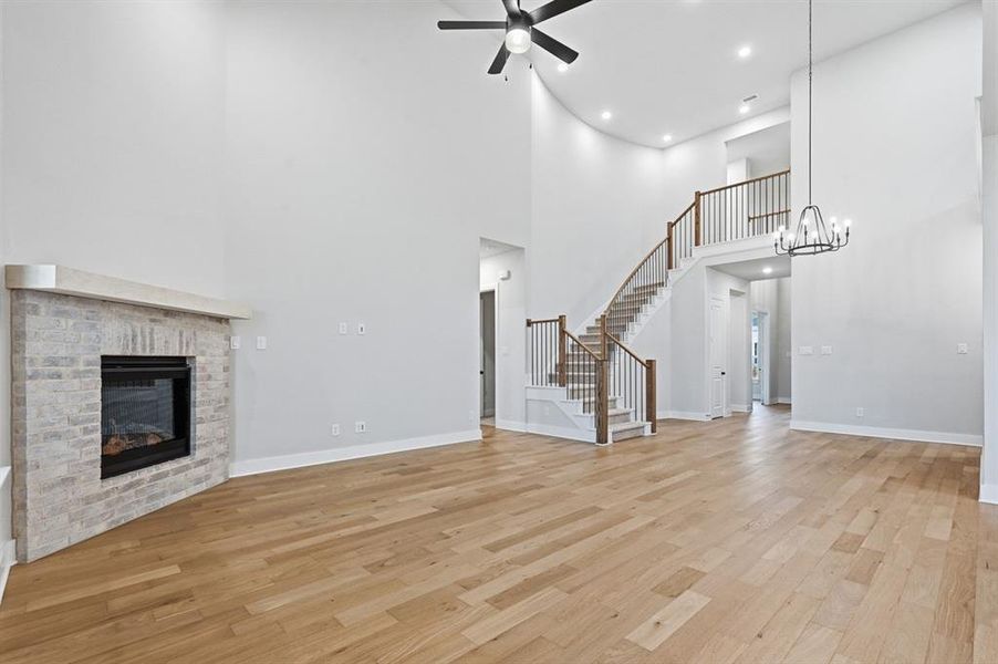 Spacious, unfurnished interior of a new home in Sonoma Verde: 70ft. lots, McLendon-Chisholm (Image 13).