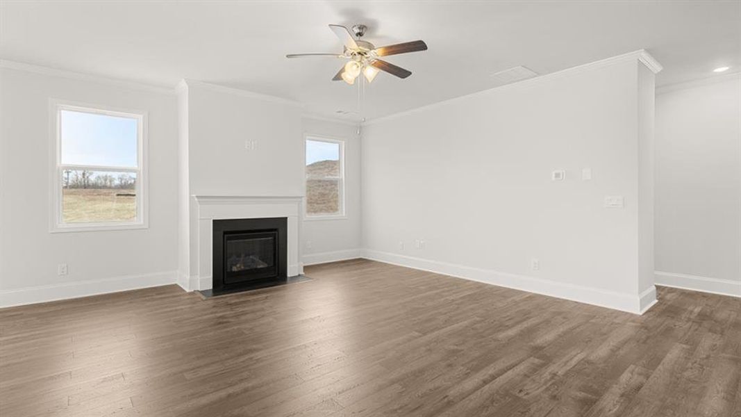 Spacious, unfurnished interior of a new home in Butner Estates, South Fulton (Image 25). Spacious, unfurnished interior of a new home in Butner Estates, South Fulton (Image 25).