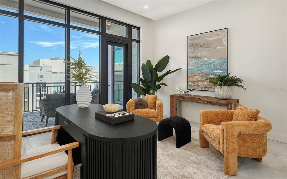 Furnished interior view inside a new home in , Sarasota (Image 9). Furnished interior view inside a new home in , Sarasota (Image 9).